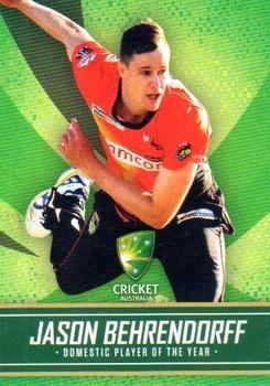 CRICKET - 2015-16 Tap N Play Big Bash - Medal Winners #MW06 - Jason Behrendorff - Perth Scorchers