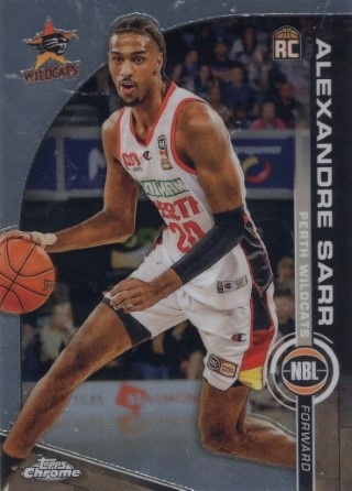 NBL - 2023-24 Topps Chrome - #061 Alexandre Sarr ROOKIE - Perth Wildcats