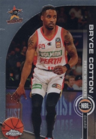 NBL - 2023-24 Topps Chrome - #063 Bryce Cotton - Perth Wildcats
