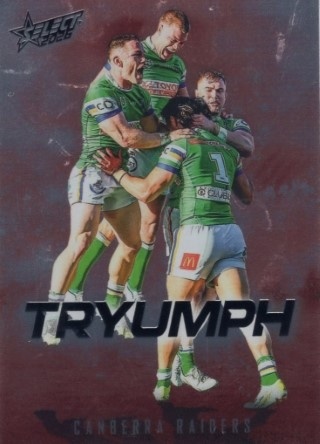 NRL - 2026 Select - Tryumph Red #TR012 - Raiders Team - Canberra Raiders