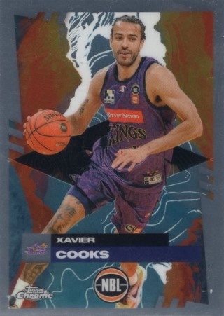 NBL - 2024-25 Topps Chrome - #084 Xavier Cooks - Sydney Kings