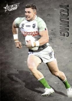 NRL - 2026 Select - Etched #E018 - Hudson Young SN185 - Canberra Raiders