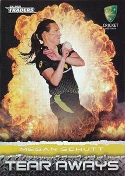 CRICKET - Traders 2021-22 - Tear Aways - #TA02 - Megan Schutt - Australia