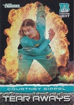 CRICKET - Traders 2021-22 - Tear Aways - #TA06 - Courtney Sippel - Brisbane Heat
