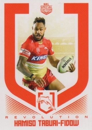 NRL - 2024 Revolution - #045 Hamiso Tabuai-Fidow - Dolphins
