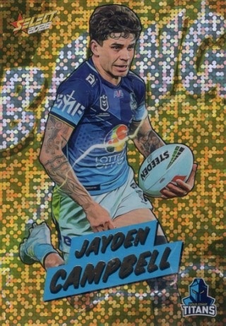 NRL - 2026 Select - Bang Gold #BG027 - Jayden Campbell - Gold Coast Titans