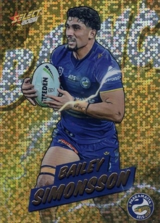NRL - 2026 Select - Bang Gold #BG055 - Bailey Simonsson - Parramatta Eels