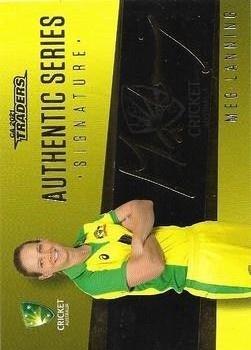 CRICKET - Traders 2021-22 - Authentic Series Signatures (Facsimile) #AS1 - Meg Lanning  - Australia