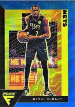 2020-21 Panini Flux - Light Blue #014 - Kevin Durant - Brooklyn Nets