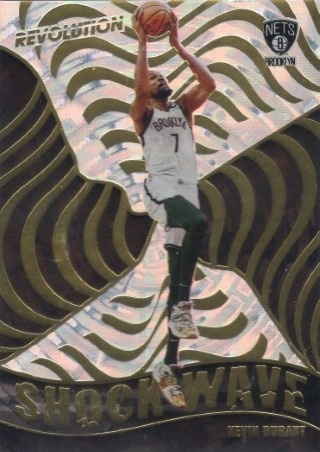 2021-22 Panini Revolution - Shock Wave Fractal #025 - Kevin Durant - Brooklyn Nets