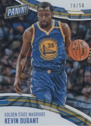 2016-17 Panini Day - Angular #001 - Kevin Durant SN50 - Golden State Warriors