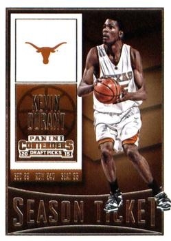 2015 Panini Contenders Draft Picks - #057 Kevin Durant - Texas Longhorns