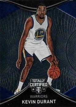 2016-17 Totally Certified - #034 Kevin Durant - Golden State Warriors