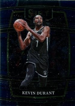 2021-22 Panini Select Blue (Retail) - #050 Kevin Durant - Brooklyn Nets