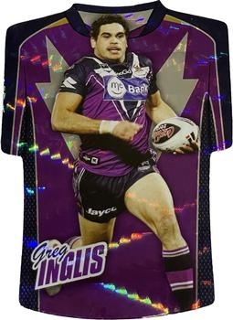 NRL - 2010 Select Champions - Holographic Jersey #JDC081 - Greg Inglis - Melbourne Storm
