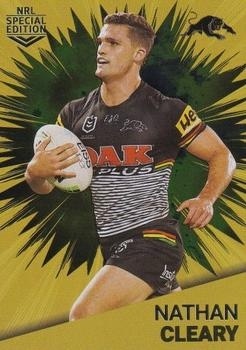 NRL - 2021 Rivalry - Gold Parallel #G11 - Nathan Cleary - Penrith Panthers