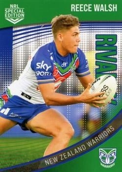 NRL - 2022 Rivalry - #45 Reece Walsh ROOKIE - New Zealand Warriors