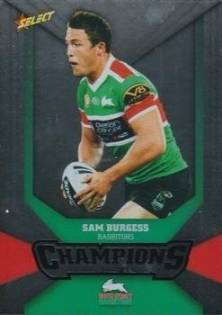 NRL - 2011 Select Champions - Silver Parallel #SP150 - Sam Burgess - South Sydney Rabbitohs