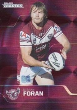 NRL - 2013 Traders - Parallel Silver #PS064 - Kieran Foran - Manly Sea Eagles