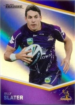 NRL - 2014 Traders - Parallel Silver #P077 - Billy Slater - Melbourne Storm