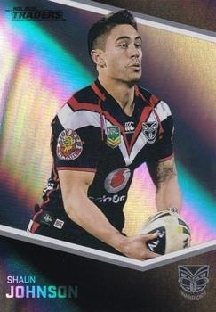 NRL - 2014 Traders - Parallel Silver #P158 - Shaun Johnson - New Zealand Warriors