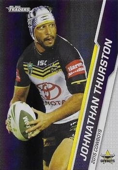 NRL - 2015 Traders - Parallel Silver #P035 - Johnathan Thurston - North Queensland Cowboys