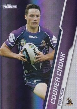 NRL - 2015 Traders - Parallel Silver #P058 - Cooper Cronk - Melbourne Storm