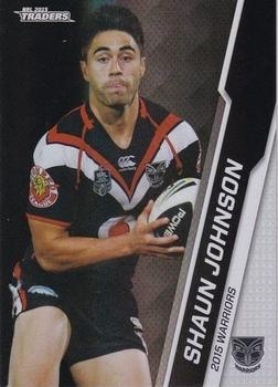 NRL - 2015 Traders - Parallel Silver #P129 - Shaun Johnson - New Zealand Warriors