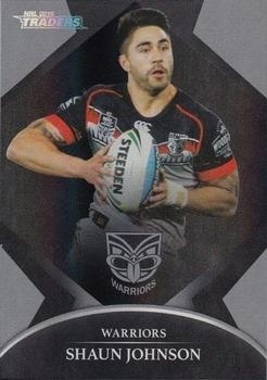 NRL - 2016 Traders - Parallel Silver #P143 - Shaun Johnson - New Zealand Warriors