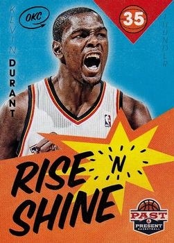 2012-13 Panini Past & Present - Rise 'n Shine #010 - Kevin Durant - OKC Thunder