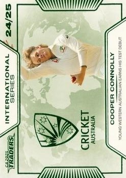 CRICKET - Traders 2025-26 - International Series #IS22 - Cooper Connolly - Australia