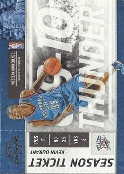 2009-10 Panini Playoff Contenders - #060 Kevin Durant - OKC Thunder