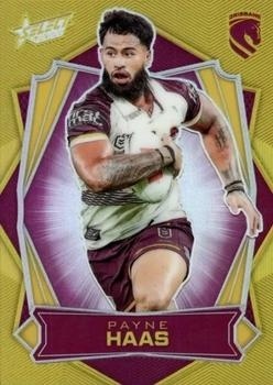 NRL - 2026 Select - Luminous Gold Back (SN725) #L002 - Payne Haas - Brisbane Broncos