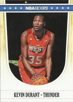 2011-12 Hoops - #262 West All Stars - Kevin Durant - OKC Thunder