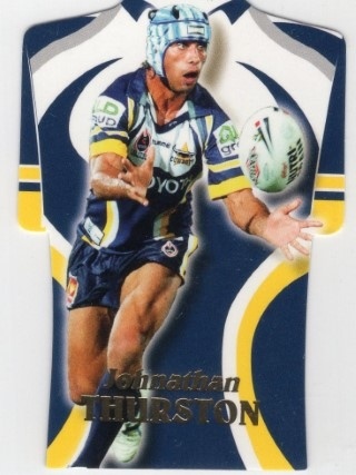 NRL - 2006 Select Invincibles - Jersey Parallels #DC44 - Johnathan Thurston - North Queensland Cowboys