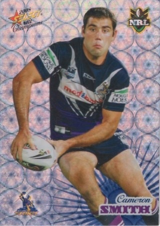 NRL - 2008 Select Champions - Holofoil Parallel #HF076 - Cameron Smith - Melbourne Storm