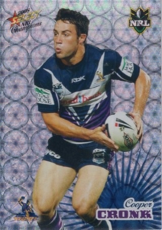 NRL - 2008 Select Champions - Holofoil Parallel #HF078 - Cooper Cronk - Melbourne Storm