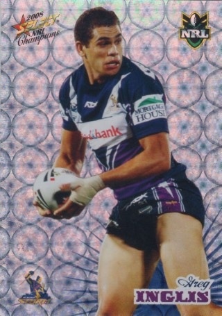 NRL - 2008 Select Champions - Holofoil Parallel #HF082 - Greg Inglis - Melbourne Storm