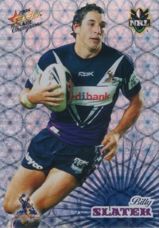 NRL - 2008 Select Champions - Holofoil Parallel #HF084 - Billy Slater - Melbourne Storm