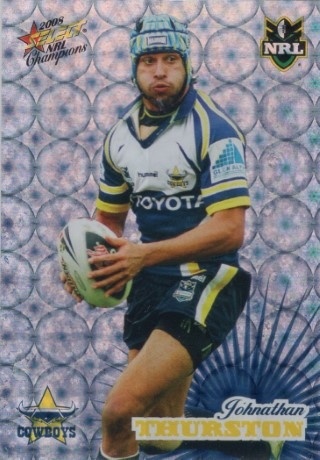 NRL - 2008 Select Champions - Holofoil Parallel #HF100 - Johnathan Thurston - North Queensland Cowboys