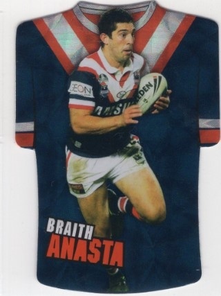 NRL - 2009 Select Champions - Holographic Jersey #JDC160 - Braith Anasta - Sydney Roosters