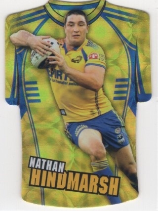 NRL - 2009 Select Champions - Holographic Jersey #JDC117 - Nathan Hindmarsh - Parramatta Eels