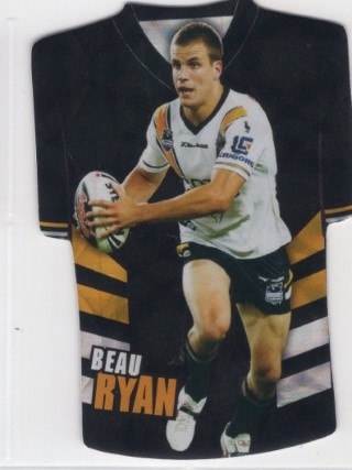 NRL - 2009 Select Classic - Jersey Die Cuts #JDC093 - Beau Ryan - Wests Tigers