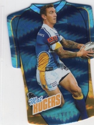 NRL - 2010 Select Champions - Holographic Jersey #JDC062 - Mat Rogers - Gold Coast Titans