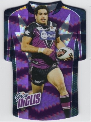 NRL - 2010 Select Champions - Holographic Jersey #JDC081 - Greg Inglis - Melbourne Storm