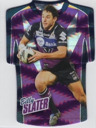 NRL - 2010 Select Champions - Holographic Jersey #JDC086 - Billy Slater - Melbourne Storm