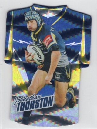 NRL - 2010 Select Champions - Holographic Jersey #JDC100 - Johnathan Thurston - North Queensland Cowboys