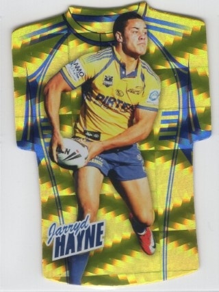 NRL - 2010 Select Champions - Holographic Jersey #JDC115 - Jarryd Hayne - Parramatta Eels