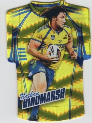 NRL - 2010 Select Champions - Holographic Jersey #JDC116 - Nathan Hindmarsh - Parramatta Eels