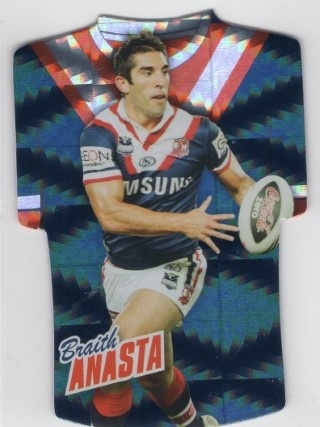 NRL - 2010 Select Champions - Holographic Jersey #JDC160 - Braith Anasta - Sydney Roosters